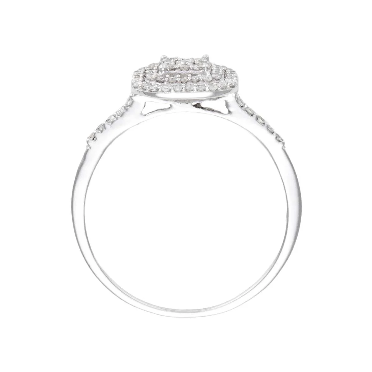 Bague "Athéna Mystique" Or blanc et Diamant – Image 2