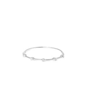 Bague " Domitille" Or blanc et Diamant