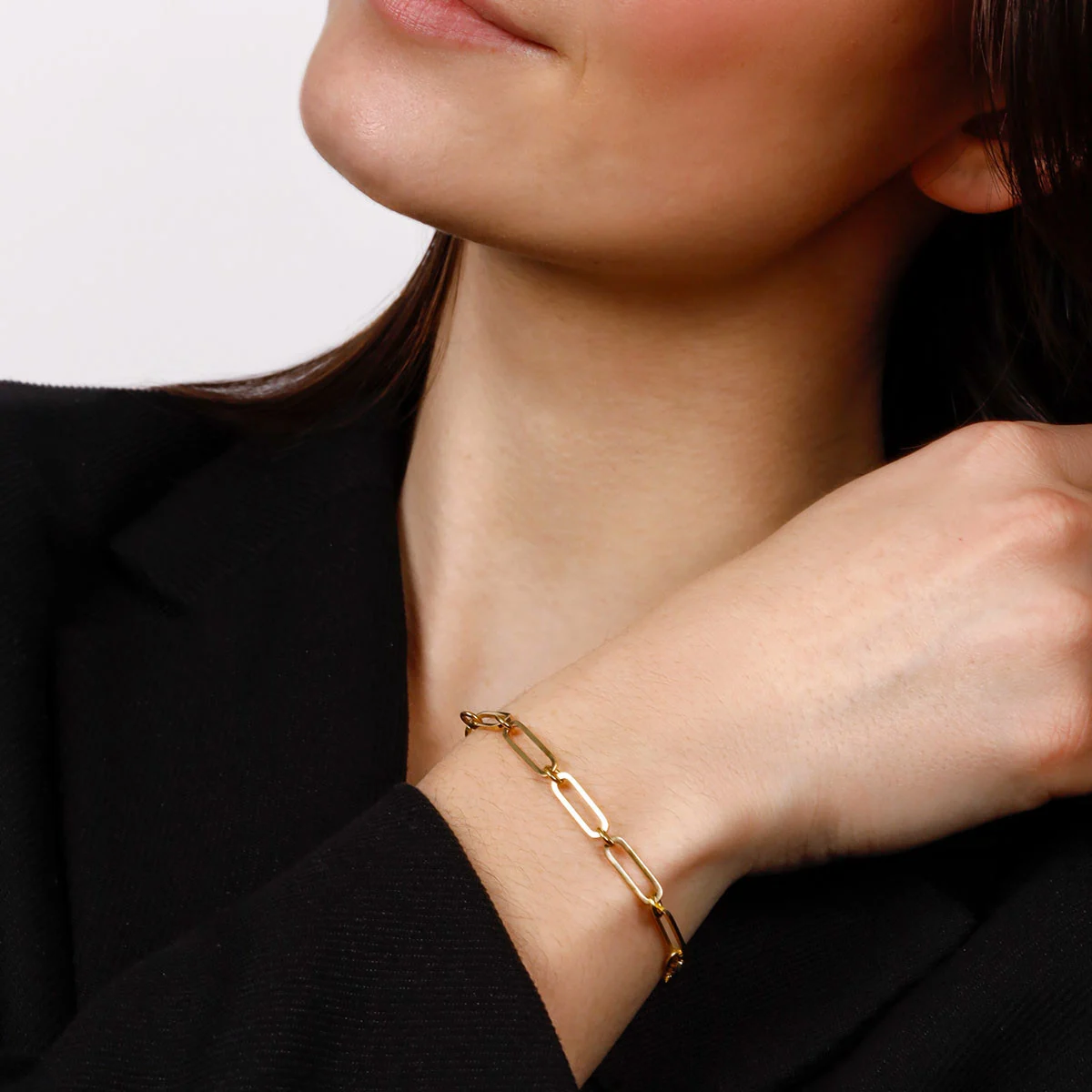 Bracelet Rosefield "Chunky Chain Bracelet Gold" - JBRCG-J607 – Image 2
