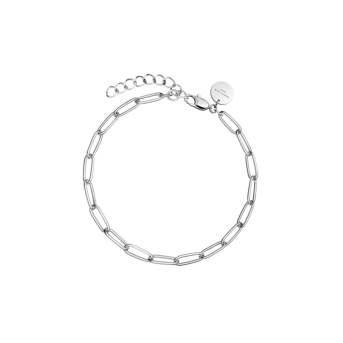 Bracelet Rosefield "Rectangle Chain Bracelet Silver" - JBRCS-J562
