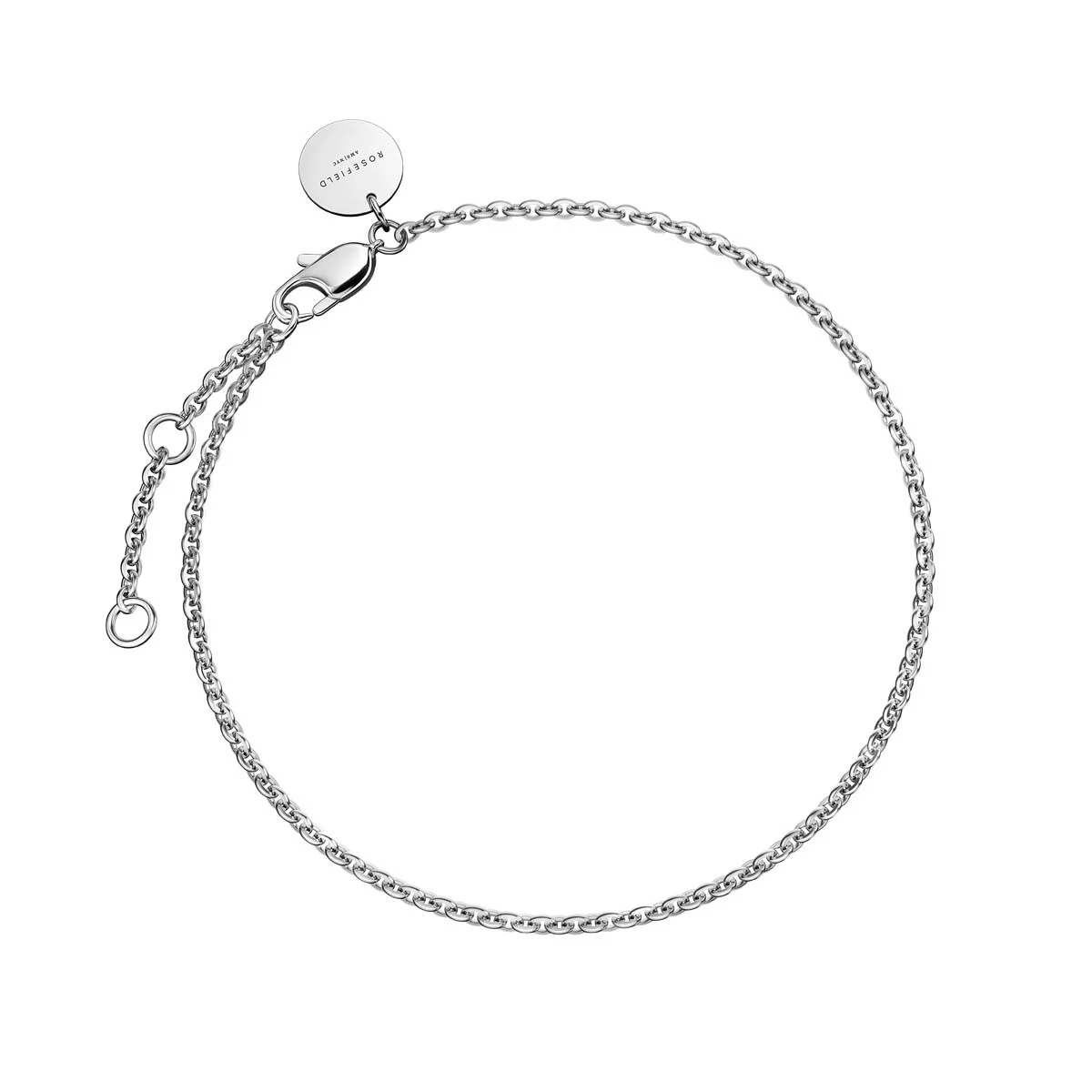 Bracelet Rosefield "Thin Chain Bracelet Silver" - JBOLS-J600