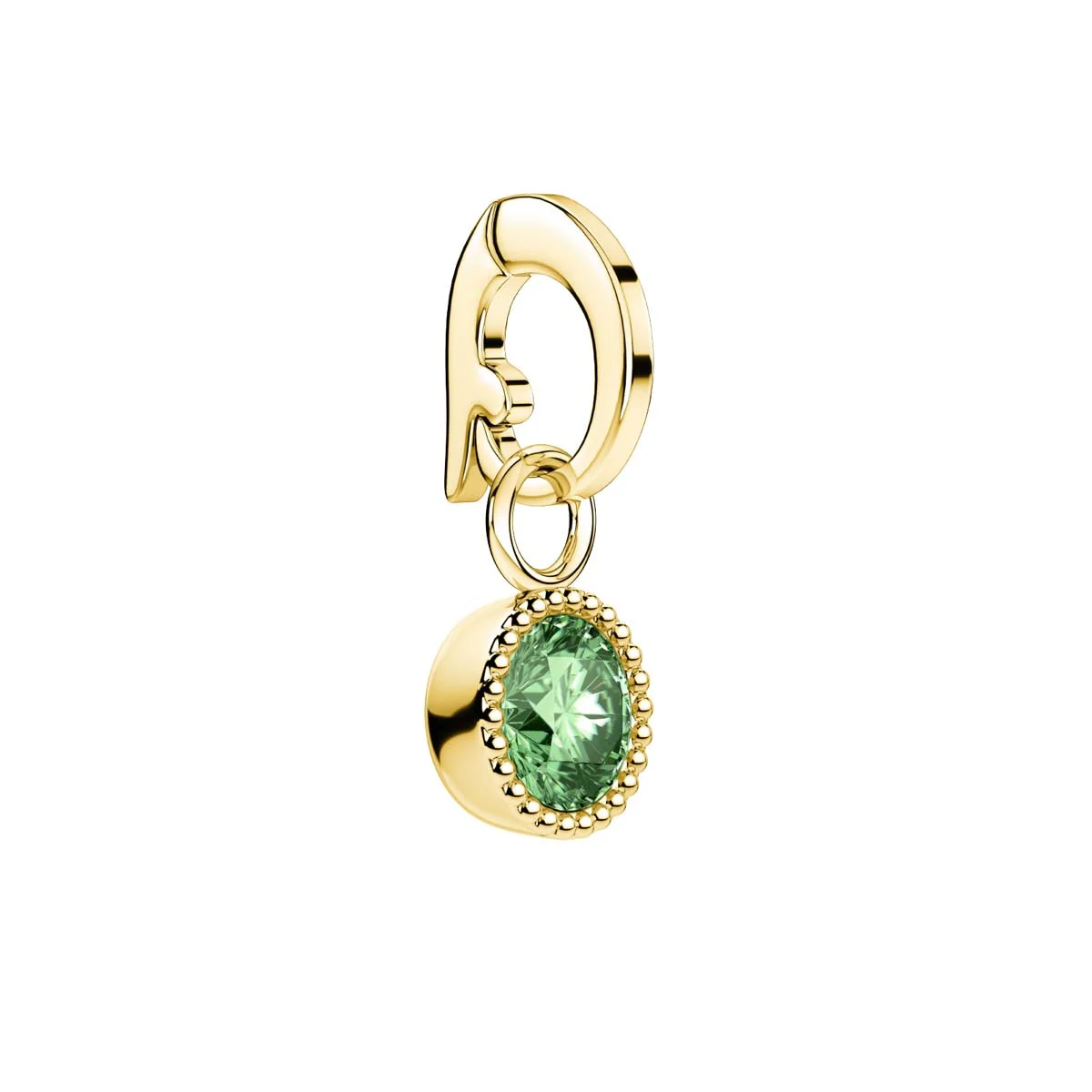 Charm Rosefield "Pendant Gold Birthstone August" - PE-Gold-Aug – Image 2