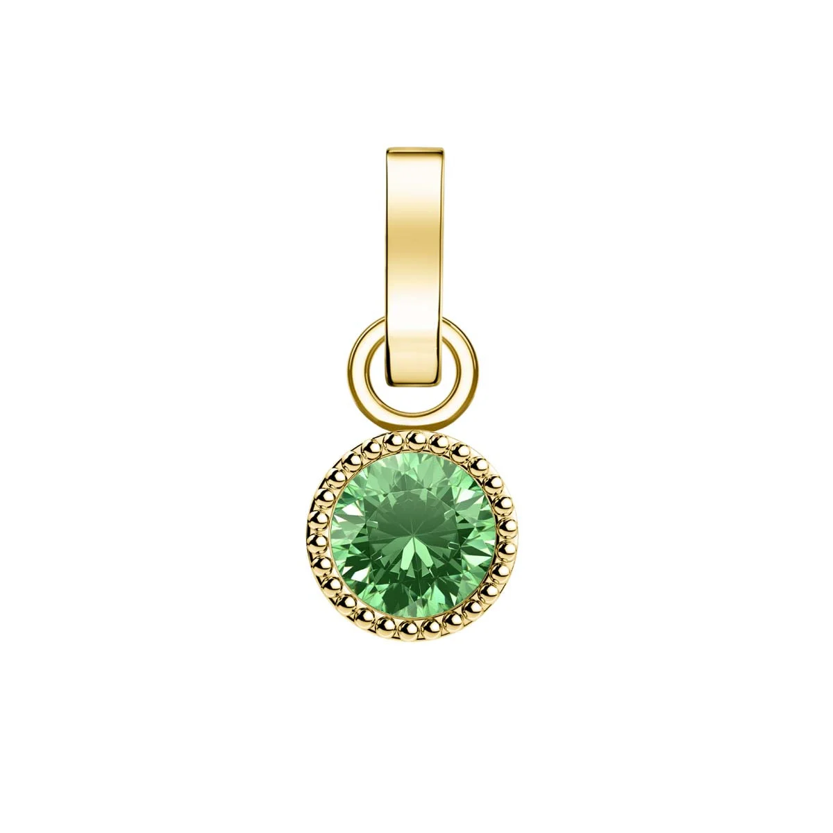 Charm Rosefield "Pendant Gold Birthstone August" - PE-Gold-Aug