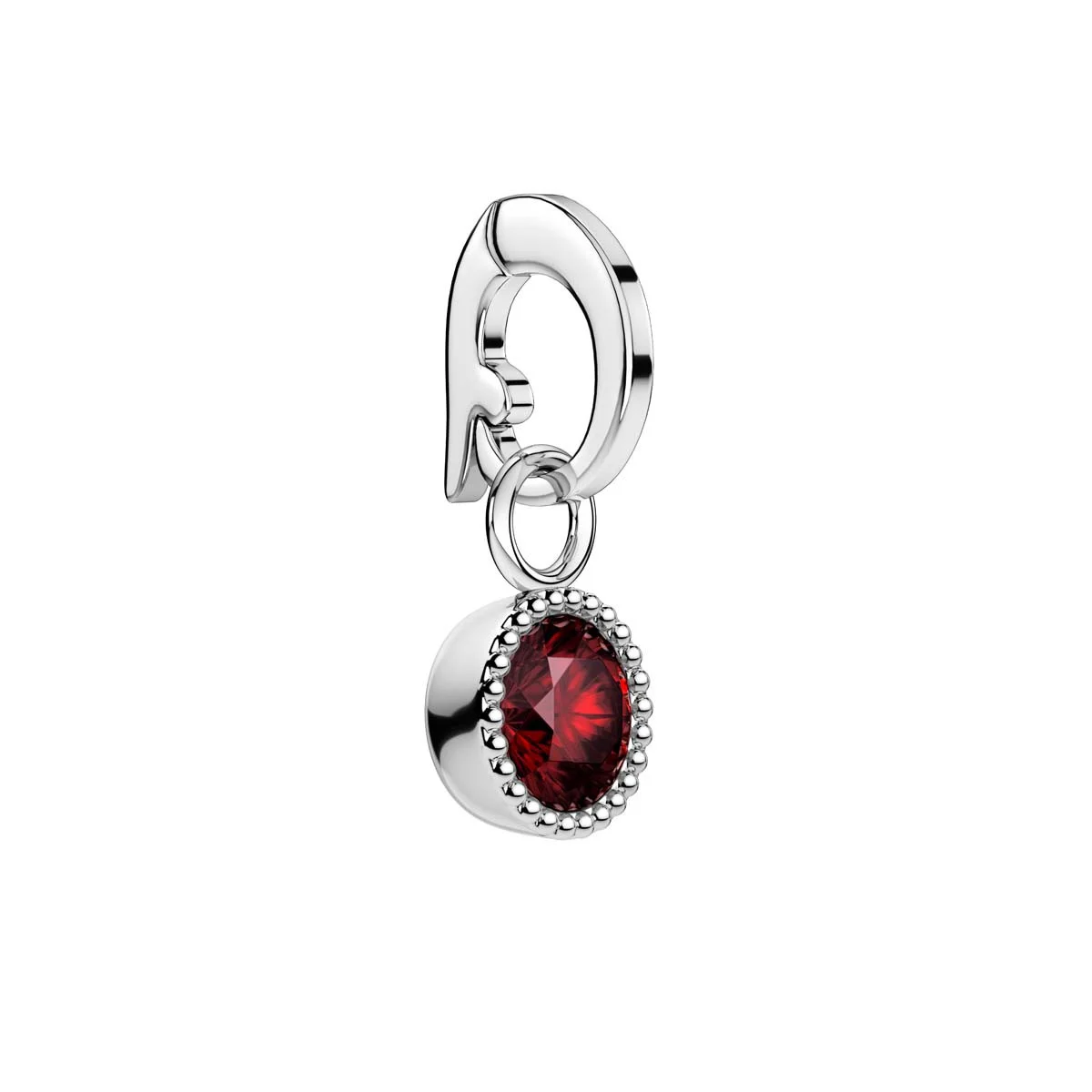 Charm Rosefield "Pendant Silver Birthstone January " - PE-Silver-Jan – Image 2