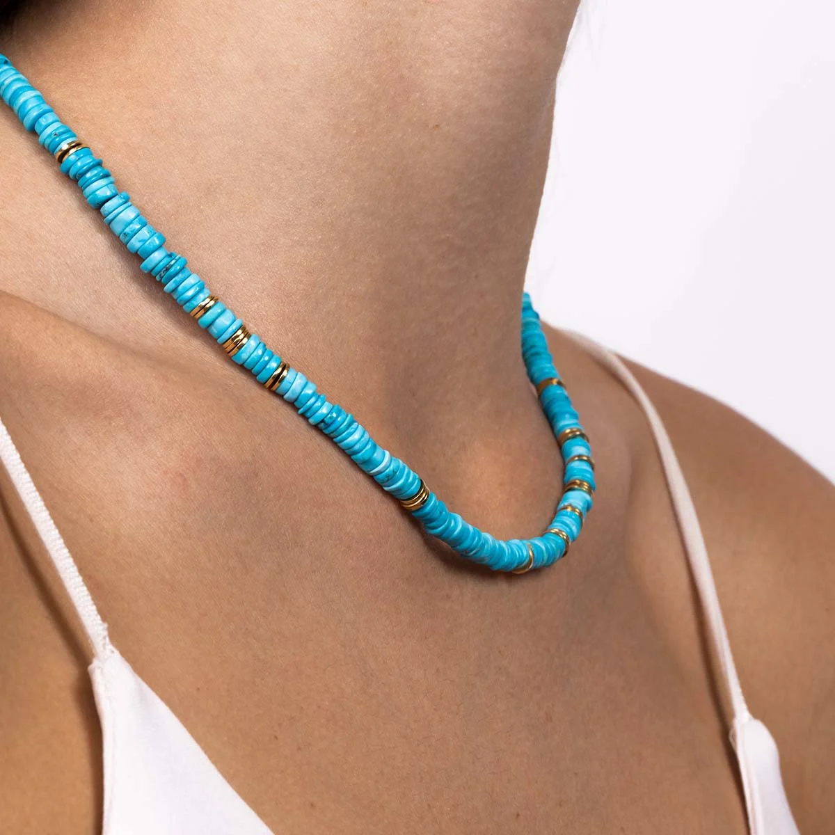 Collier "Inga" Turquoise – Image 2