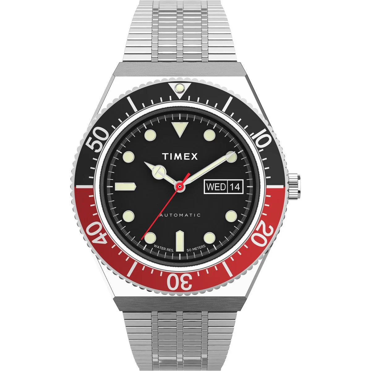 Montre Homme Timex "M79 Automatic" Boîtier 40 mm Cadran Noir-TW2U83400