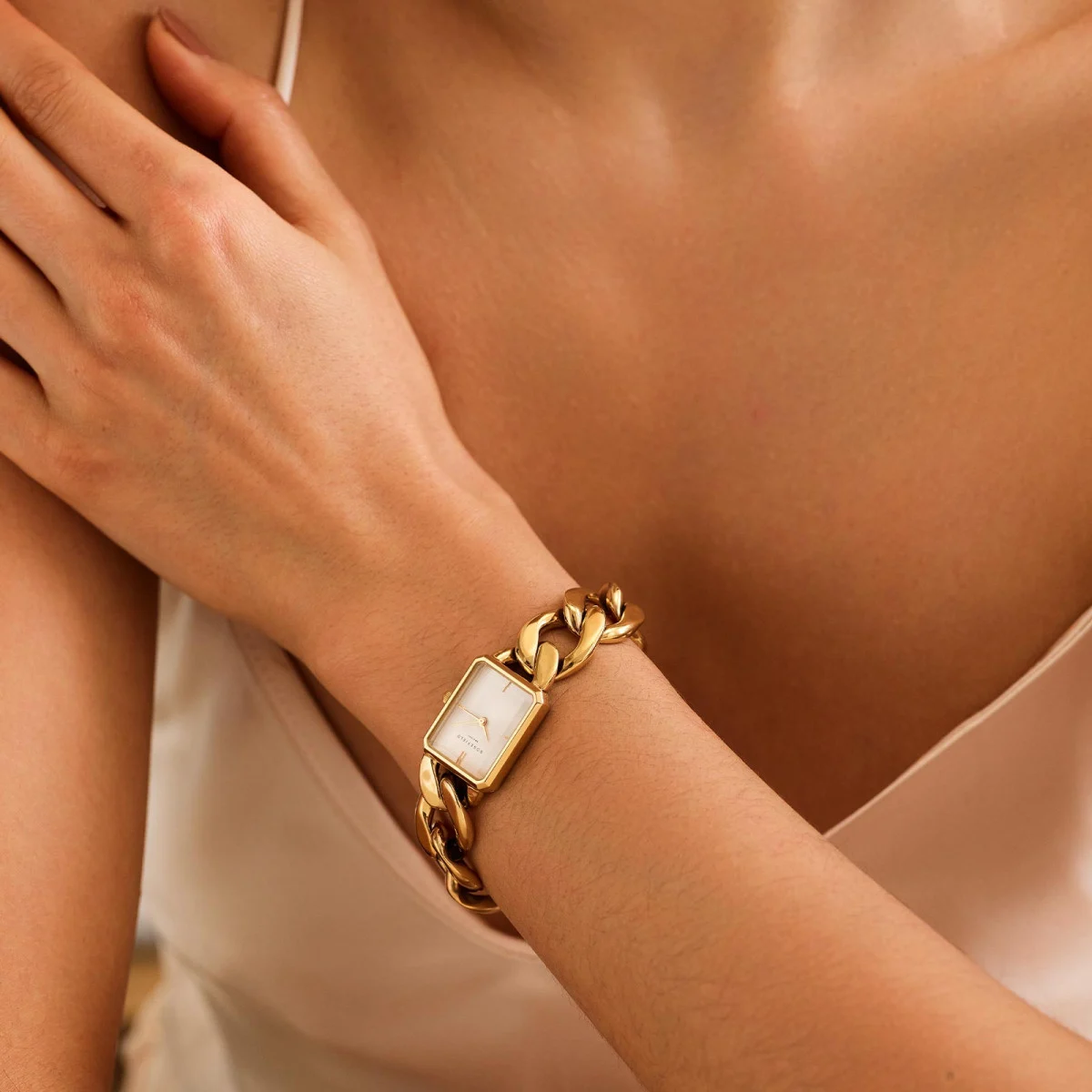 Montre Rosefield Femme "Rosefield Studio" - Boîtier doré - SWGSG-O55 – Image 2