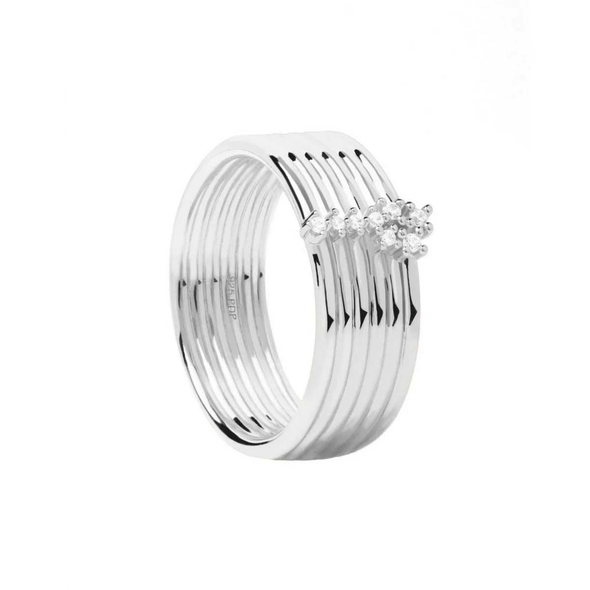 PDPAOLA Bague - Super Nova Silver - en argent - AN02-614