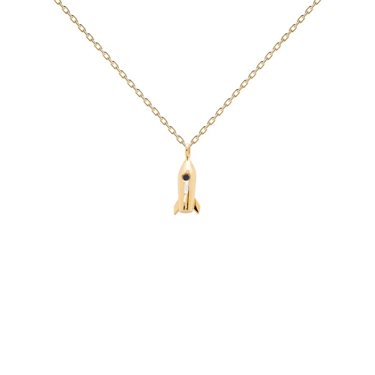 PDPAOLA Collier - Infinity & Beyond - en argent plaqué or - CO01-189-U