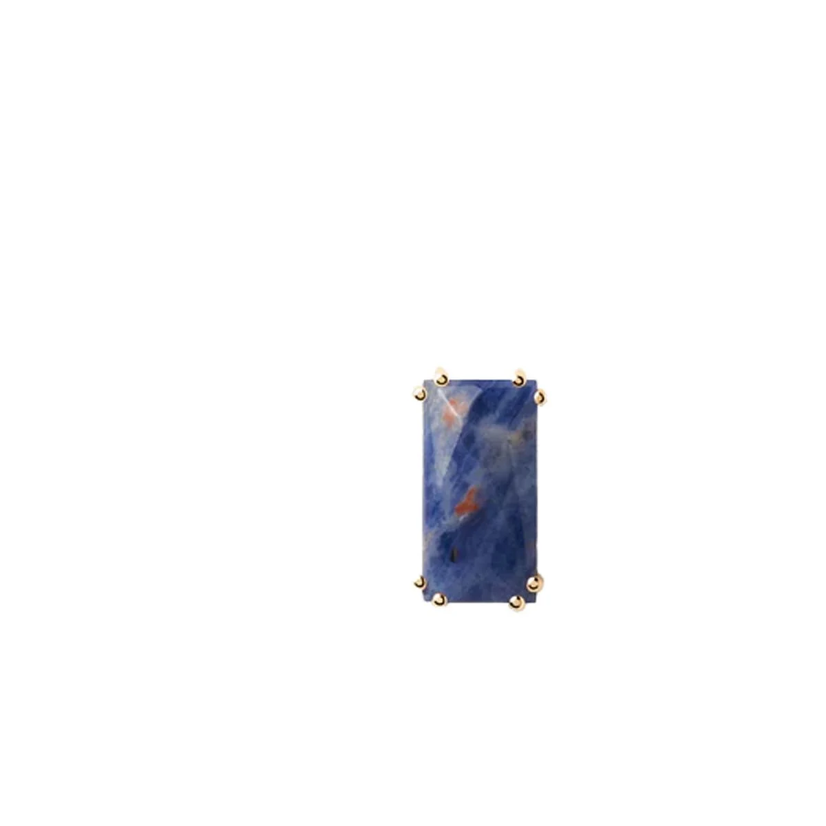 PDPAOLA Piercing - Maiko Sodalite - en argent plaqué or - PG01-648-U
